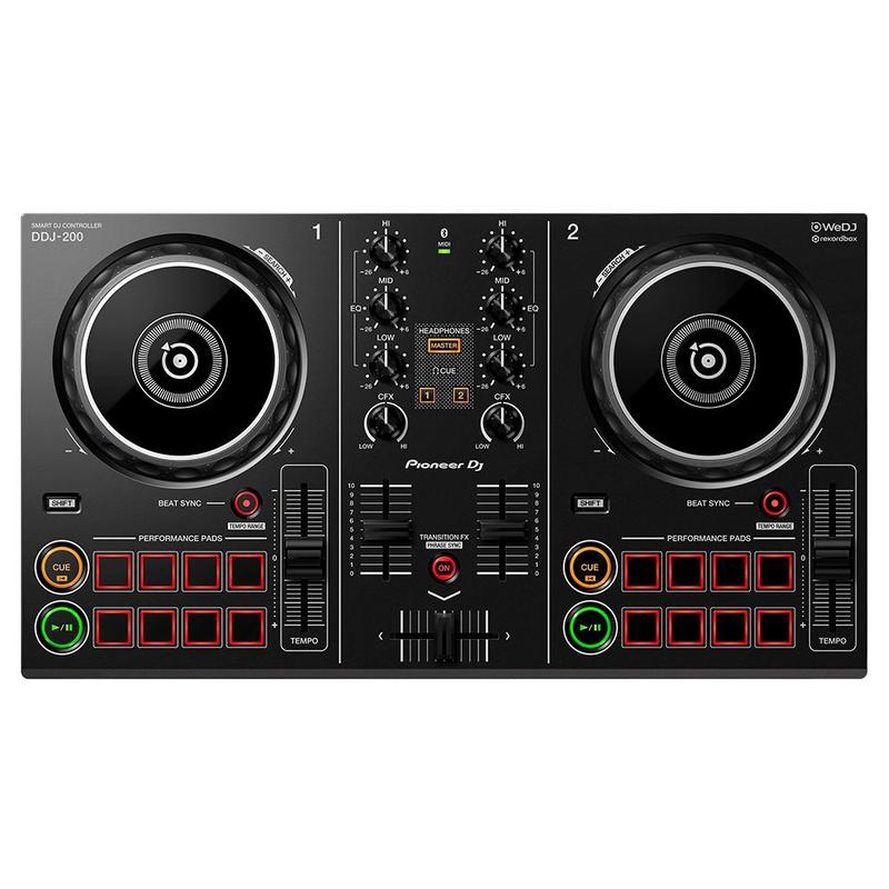 Pioneer DDJ-200 Bluetooth DJコントローラー Controladora Pioneer, Portátil, Bluetooth - DDJ 200